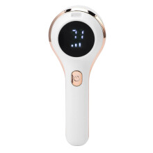 Fabric Shaver and Lint Remover with LED Display, Speed Six Blades, USB Rechargeable, White