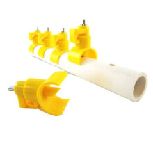100 Pack Poultry Water Nipples Leakproof PushIn Design for 3/4 Inch Pipe Automatic Chicken Waterer System
