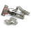 35mm 45 Soft Close Corner Hinge with Damper compatible with Angular Folding Cupboard Doors Kitchen Set of 4 3