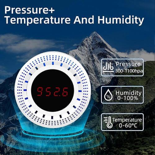 Tuya Pressure Sensor Atmospheric Pressure Detection with Temperature & Humidity Function Intelligent 1