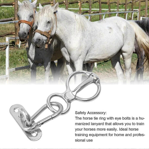 Halfronde trainingsbindring van roestvrij staal, compatibel met Pulling Back Safe Equipment-accessoires. 1