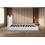 Jumpi 5FT Ottoman Bed Frame Storage 45" Round Headboard 4