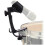 Drum Microphone Clips Adjustable Plastic Shockproof Drum Mic Holder Practical Rim Mount Clamp Holder (1 Pair, Black) 3