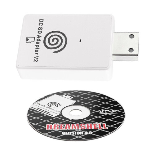 Dc Sd Tf Card Adapter Reader V2 Voor compatible with Dreamcast En Cd Met Dreamshell Boot Loader 1