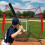 Baseball Full Strike Zone Target, Adjustable Target Baseball Practice Target compatible with Softball Baseball f 2