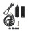 Wireless in-Ear Monitor System UHF 90 Rotate mitter Receiver Set Automatic Pairing with Monito 5