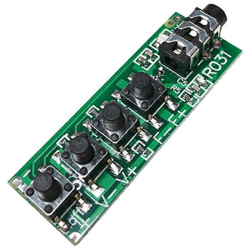 RDA5807 Μονάδα στερεοφωνικού ραδιοφώνου FM 2 καναλιών Πλακέτα δέκτη FM 76.0MHz-108.0MHz 1