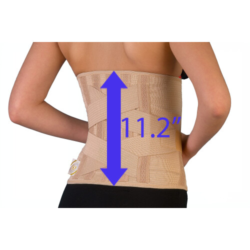 Lower Back Support Belt with Double Pull Compression, Adjustable Lumbar Brace for Back Pain Relief 1