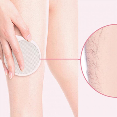 Gomme à cheveux exfoliante pour épilation rapide 1