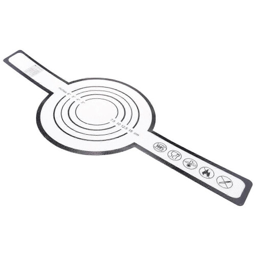 Silicone Baking Mat compatible with Dutch Oven Bread Baking Non-Stick Baking Mat with Long Handle 8.3Inch Reusab 1