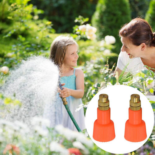 2 Pack Garden Sprayer Nozzle Tips, Adjustable Spray Modes with Leakproof Seal for Handheld Sprayer 2