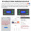 Tuya WIFI High Temperature Controller Digital Programmable Thermostat K-Type Thermocouple -99-999 De 3