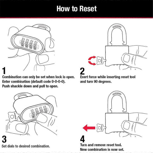 Anti-Pry Padlocks Tool Locks Password Lock 1