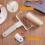Lattice Roller Cutter, Pie Pizza Cookie Dough Roller Lattice Household Baking Pastry Tools(Plastic L 5