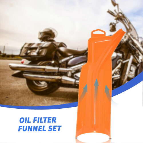 Kit de troca de óleo com funil e filtro de óleo anti-gotejamento, compatível com 2