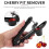 Cherry Pitter Tool,Fruit Pit Core Remover with Space-Saving Lock Design compatible with Make Fresh Cherry Dishes 2
