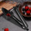Cherry Pitter Tool,Fruit Pit Core Remover with Space-Saving Lock Design compatible with Make Fresh Cherry Dishes 3