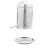 Tea Infusers compatible with Loose Tea, Stainless Steel Tea Strainer, Extra Fine Mesh Tea Diffuser compatible with Brewing T 4