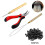 4 In 1 Set 500pcs Micro Ring Set Micro Rings Loop Needle Micro Ring Pliers Hy 1