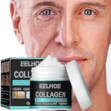 (3PCS 50g)Men Collagen Anti-wrinkle Cream Hyaluronic Remove Firming Lifting
