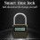 Smart Time Lock LCD Display Electronic Timer Switch USB Rechargeable Timer Padlock Travel Electronic 4