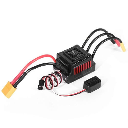 Αδιάβροχο βύσμα αυτοκινήτου ESC 60A XT60 χωρίς αισθητήρα και ψήκτρες 1