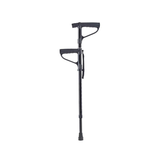 Adjustable Walking Cane for Elderly with LED Light, Foldable Aluminum Crutch, AntiSlip Ergonomic Grip