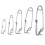 Κλιπ ψαρέματος Snap Long Fishing Clips Ανοξείδωτο σύνδεσμο ψαρέματος στη θάλασσα 2