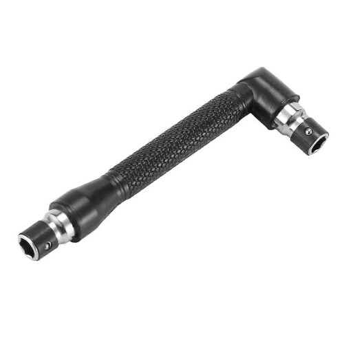 L Shape 1/4 Inch Hex Wrench Double Head 90 Degree Right Angle Screwdriver Bits 2