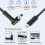 Câble de charge rapide PD Type-C pour ordinateur portable compatible avec le câble de charge HP 65W DC4530 2