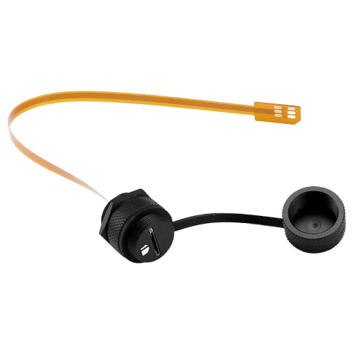Waterproof Micro-SIM Extension Cable IP67 Micro-Sim Panel Mount Extension Cable compatible with Cabinet Chassis 1