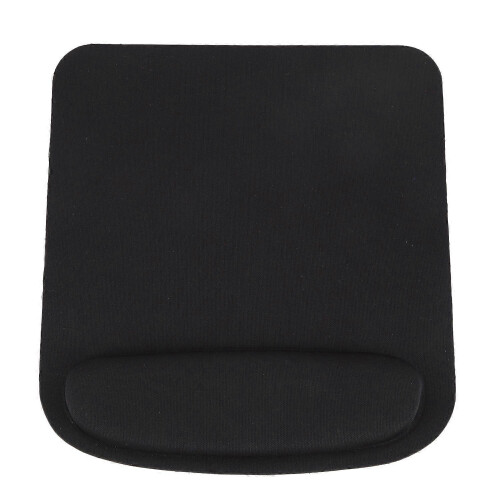 Rectangle Wrist Support Cloth + EVA Mouse Pad Mice Mat compatible with Compute black 210*230*20mm 1