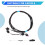Car Front Bumper Light Bar Logo Lamp Led Wire Harness for  ID.4 6