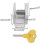 6 Pieces Adjustable Sliding Window Locks Stops Aluminum Alloy Door Frame Security Lock With 2