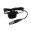 Professionele dasspeldmicrofoon met 4-pins XLR-aansluiting, compatibel met bodypacks. 2