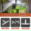 Plastic 3-way T-shape Aquarium Air Valves 100 Pcs Clear White 5