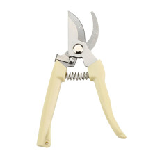 Stainless Steel Pruning Shears for Gardening, Ergonomic Soft Grip Garden Scissors for Precise Cutting