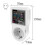 Tuya Smart Home Wifi Socket AC Voltmeter Digital Thermostat with Timing Switch Sensor Probe Cooling 5