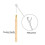 4 In 1 Set 500pcs Micro Ring Set Micro Rings Loop Needle Micro Ring Pliers Hy 3