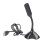 Microphone USB pour ordinateur portable, micro vocal haute sensibilité, mini micro de studio avec support et console de jeux 3