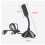 Microphone USB pour ordinateur portable, micro vocal haute sensibilité, mini micro de studio avec support et console de jeux 5