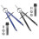 Professional Compass with Lock, Compass compatible with Geometry, 6inch Spring Bow Compass, Precision Compass Ma 3