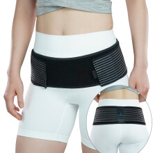 SI Joint Belt 2XL/3XL for Lower Back Pain Relief, Adjustable Sacroiliac Support with Non Slip Breathable Design