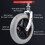 Wheelchair Front Wheels 7 Inch Solid Rubber Caster with Forks, AntiSlip WearResistant Design, Easy Install 2