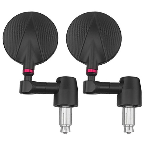 Motorcycle Universal Rearview Mirror compatible with 22mm Handlebar Modification Side Mirror Accessories 1