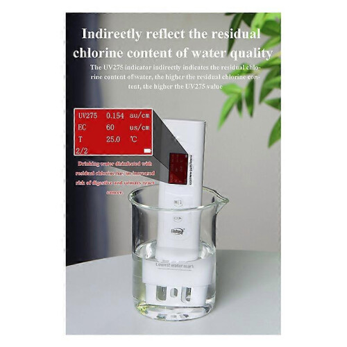 Linshang LS310 COD, TOC, UV275, TDS Meter Digital Water Tester compatible with Drinking Water, Surface Water 2