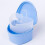 Dww-Denture Cleaning Kit: Denture cleaning case with denture brush (Blue) 4