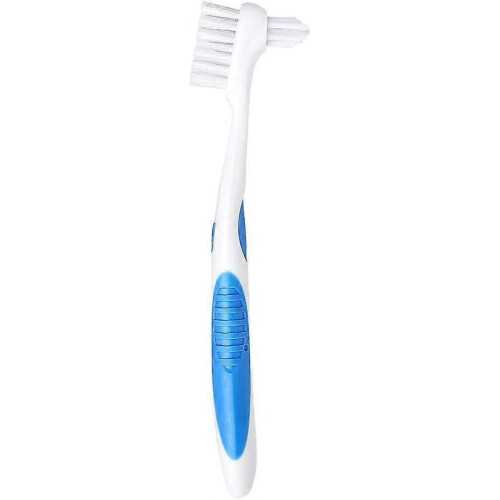 Dww-Denture Cleaning Kit: Denture cleaning case with denture brush (Blue) 2
