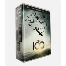THE 100Seasons 1-7 english version Complete TV Series 24-DISC DVD BOX SET ALL REGION