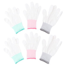 Garden Gloves 9 Pairs Breathable Latex Grip AntiStatic Work Gloves for Men and Women